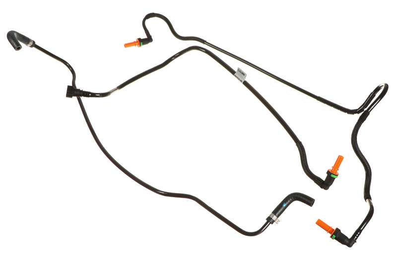 Kraftstoffrohr (vorwärts gebogen)